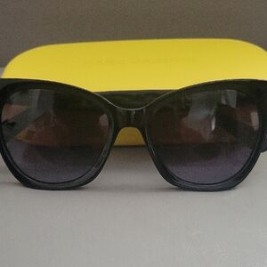 Marc Jacobs Black Sunglasses with Yellow Case